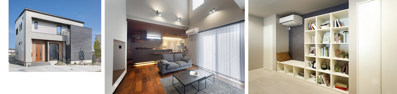 株式会社住まいのウチイケ ゆめみの森八丁平モデルハウス(北海道)